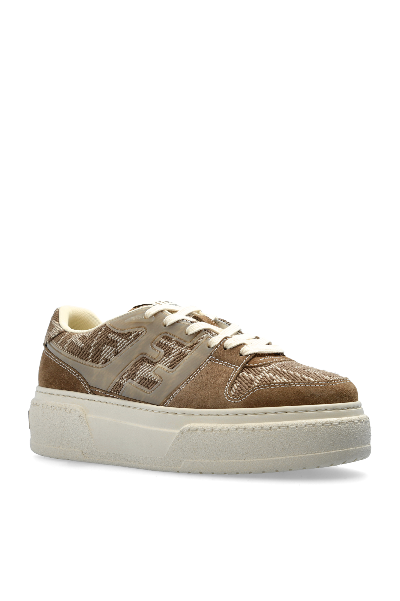 スニーカー FENDI 'Fendi Match' sneakers Gold FENDI - Fendi Match sneakers | Leam Roma - Luxury Shopping